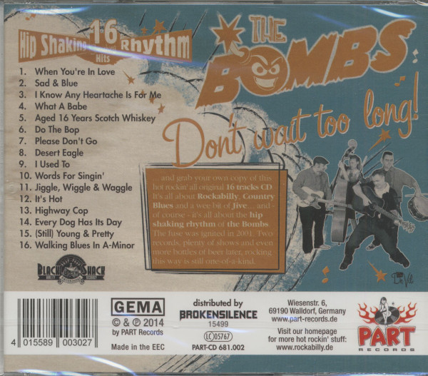 Don't Wait To Long! (CD)