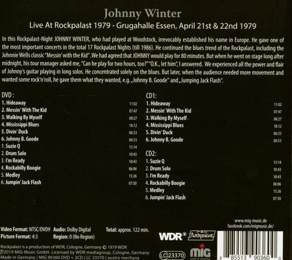 Live At Rockpalast 1979 (2-CD & DVD)