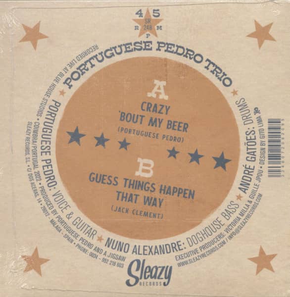 Crazy 'Bout My Beer - Guess Things Happen That Way (45rpm, 7inch)