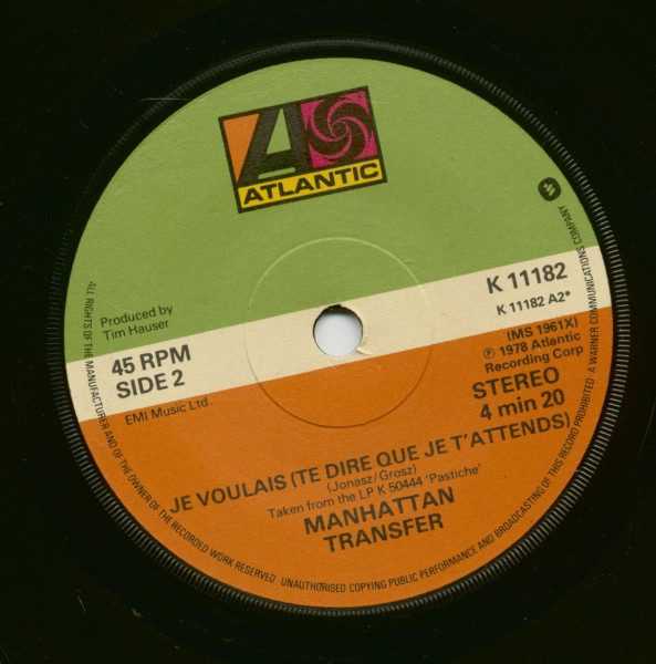 Where Did Our Love Go - Je Voulais (7inch, 45rpm, SC)