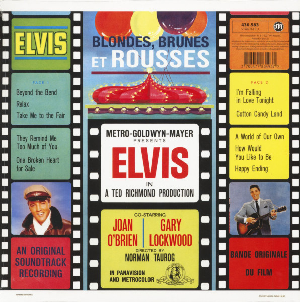 Blondes, Brunes et Rousses (LP, colored Vinyl, Ltd.)