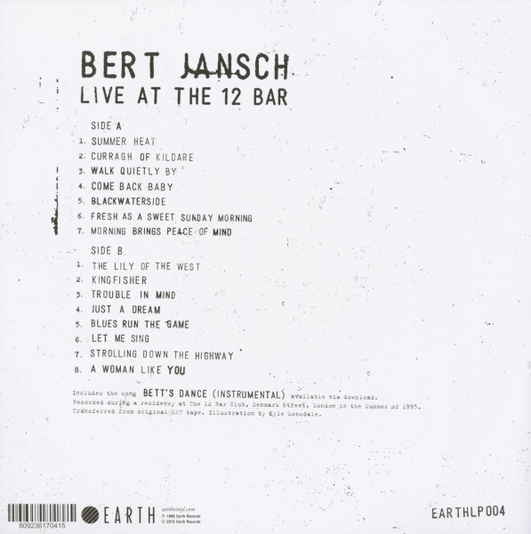 Live At The 12 Bar (LP)