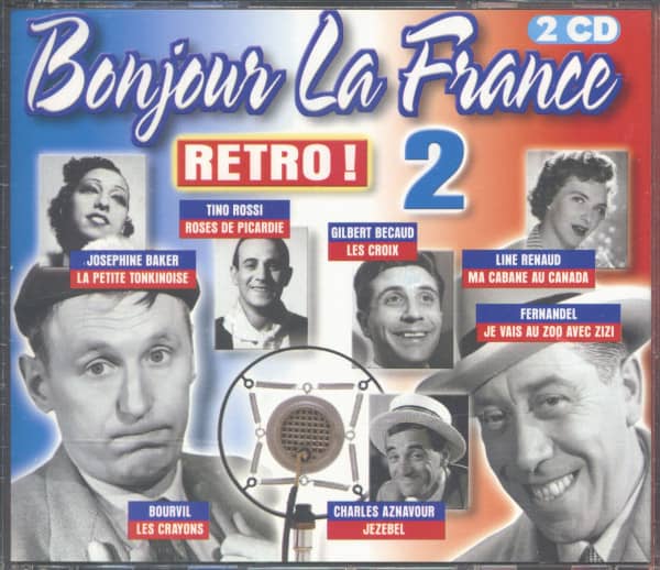 Bonjour La France - Retro Vol.2 (2-CD) Bonjour La France - Retro Vol.2 (2-CD)