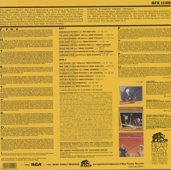 Rompin' Stompin' Singin' Swingin' (Vinyl)