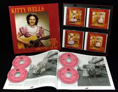KITTY5 とどけ！ MY LOVE CD. Kitty Wells Box set: Queen Of Country Music 1949-1958 (4-CD Deluxe