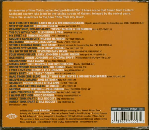 New York City Blues (CD)