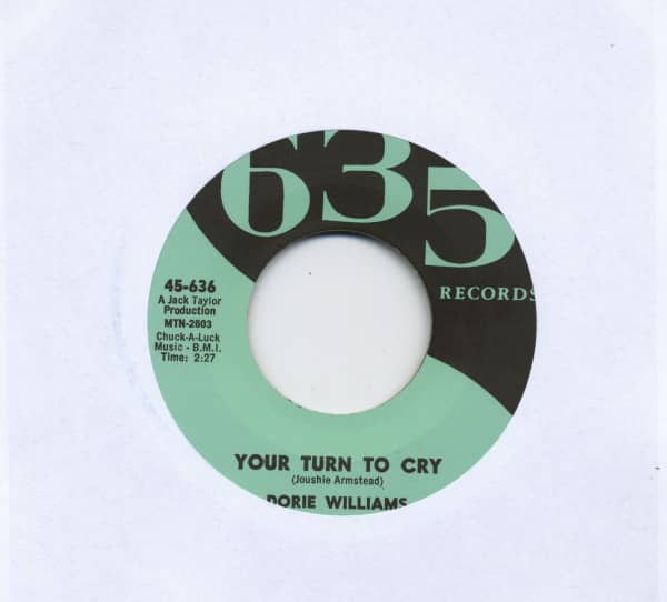 Your Turn To Cry - Tell Me Everything You Know (7inch, 45rpm)