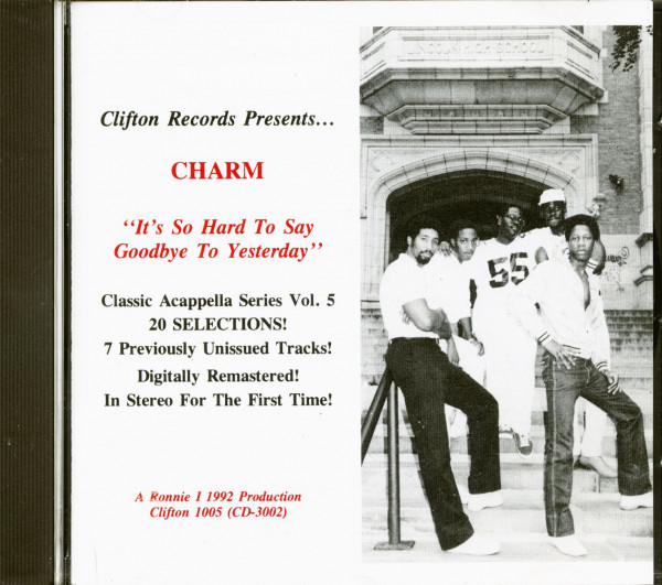 It's So Hard To Say Goodbye To Yesterday (CD) It's So Hard To Say Goodbye To Yesterday (CD)