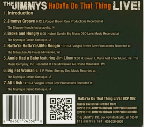 Hadaya Do That Thing-Live! (CD)
