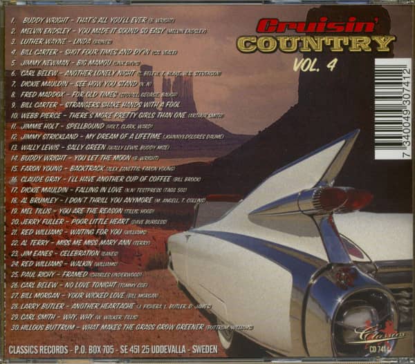 Cruisin' Country Vol.4 (CD)