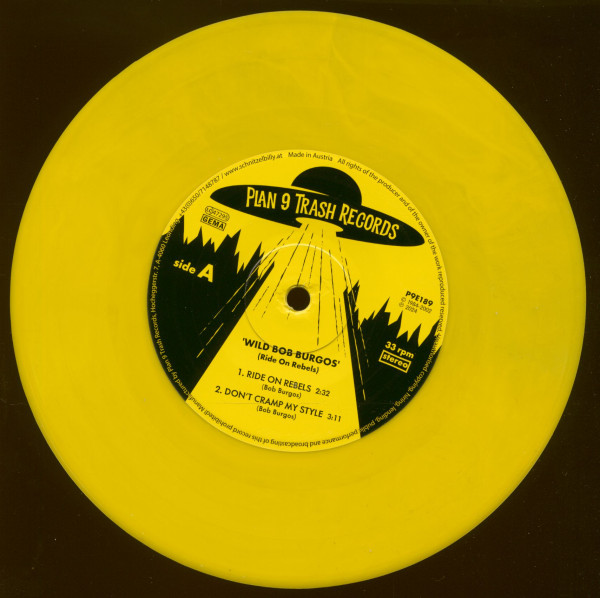 Ride On Rebels (7inch, 45rpm, EP)