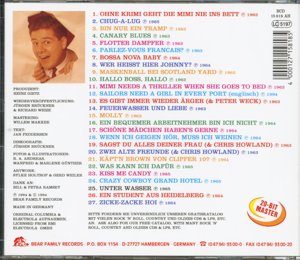 Ohne Krimi geht die Mimi nie ins Bett (CD)