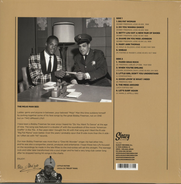 The Fabulous Bobby Freeman Vol.1 (LP)