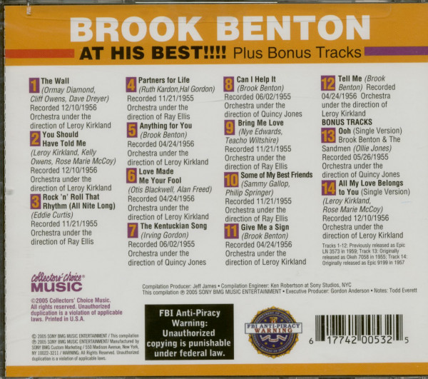 At His Best... plus (CD)