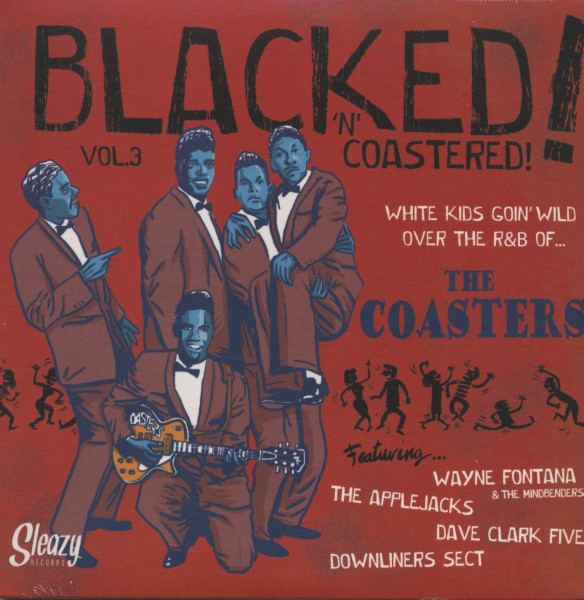 Blacked! 'N' Coastered! Vol.3 (7inch, EP, 45rpm, PS)