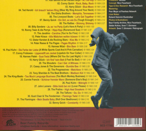 Rockin' With The Krauts - Real Rock 'n' Roll Made In Germany (CD), Vol. 4