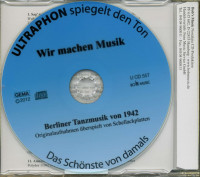 Preview: Wir machen Musik - Berliner Tanzmusik von 1942 (CD) Preview: Wir machen Musik - Berliner Tanzmusik von 1942 (CD)