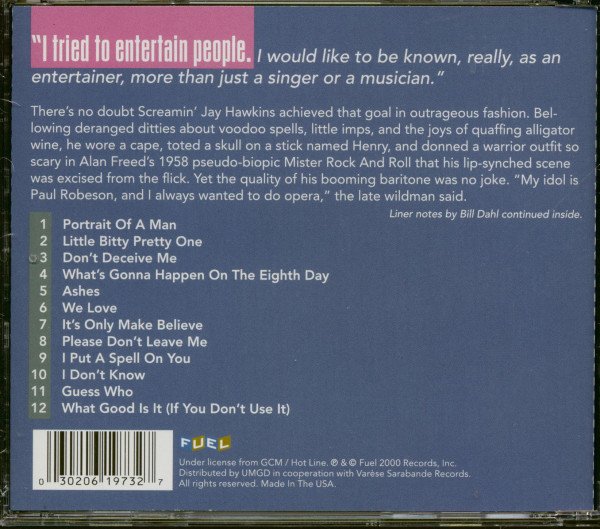 Portrait Of A Man And His Woman (CD)