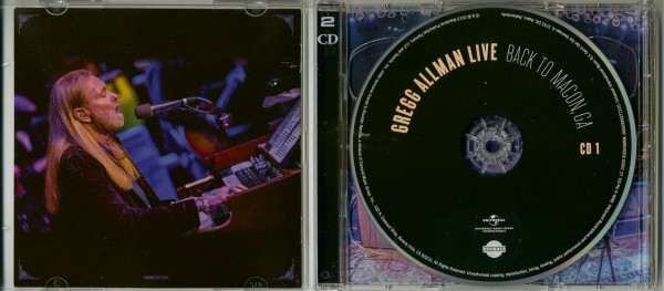 Back To Macon, GA (2-CD)