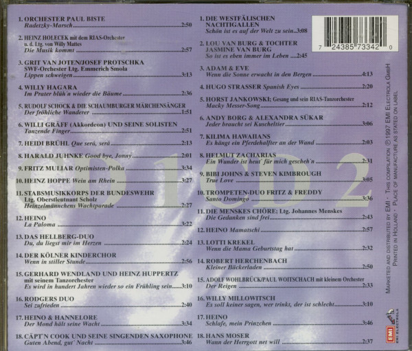 Vol.3, Man muesste nochmal 20 sein... 2-CD