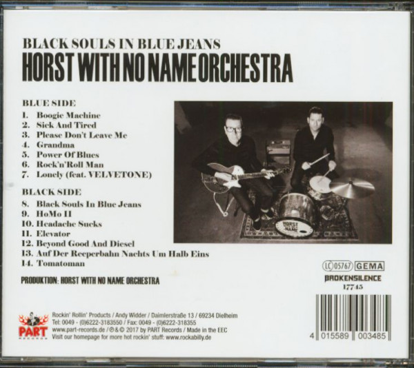 Black Souls In Blue Jeans (CD)