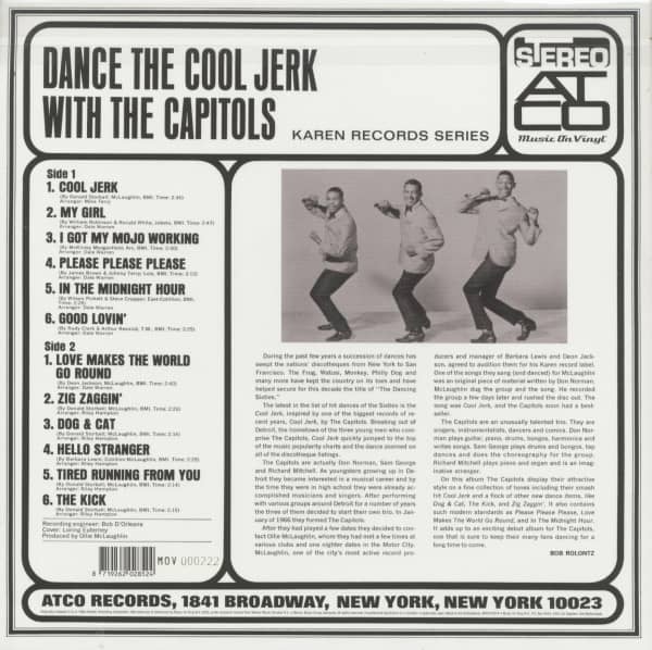 Dance The Cool Jerk With The Capitols (LP, 180g colored Vinyl, Ltd.)