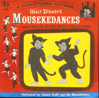 Preview: Mousekedances From Walt Disney's Mickey Mouse Club TV Show (7inch, 45rpm, PS) Preview: Mousekedances From Walt Disney's Mickey Mouse Club TV Show (7inch, 45rpm, PS)