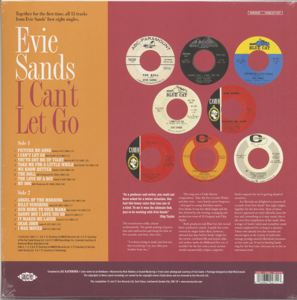 I Can't Let Go (LP)