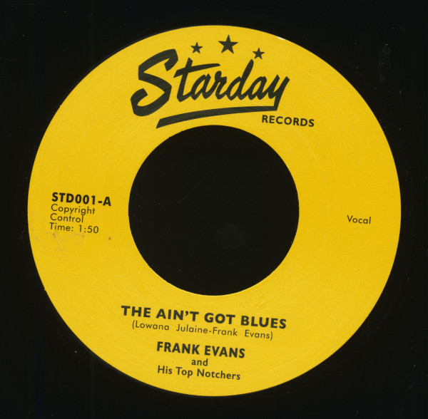 The Ain't Got Blues - Blues Around My Door (7inch, 45rpm, BC) The Ain't Got Blues - Blues Around My Door (7inch, 45rpm, BC)