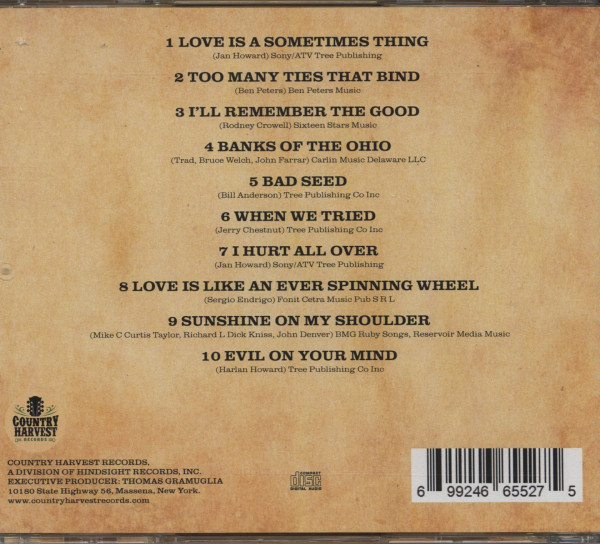 Love Is a Sometimes Thing (CD)