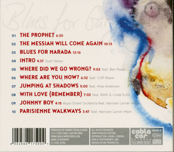 Blues For Gary (CD)