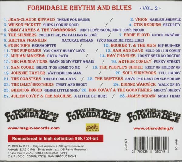 Formidable Rhythm And Blues Vol.2 (CD)