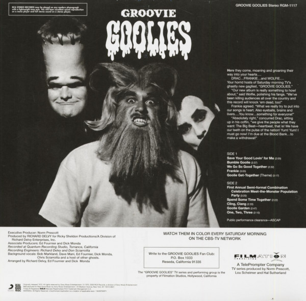 Groovie Goolies (LP, Colored Vinyl, Ltd.)