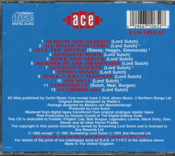 Rock & Horror (CD)