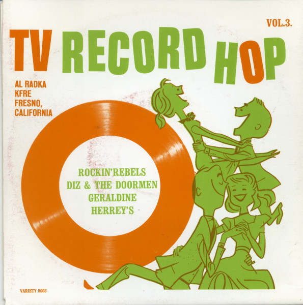 TV Record Hop Vol.3 (7inch, 45rpm, EP)