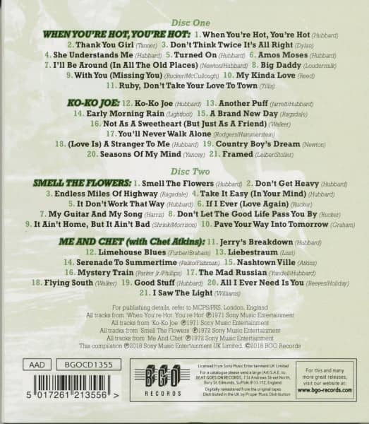When You're Hot, You're Hot - Ko-Ko Joe - Smell The Flowers - Me And Chet (2-CD)