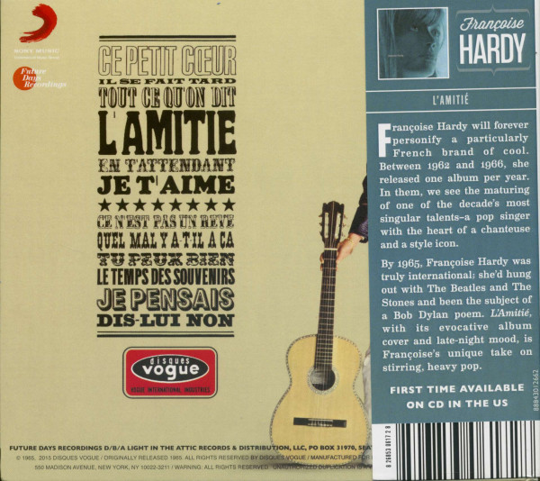 L'amitie (CD)