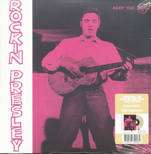 Rockin' Presley DK (Limited Edition) (Gold Vinyl) (7inch, EP, 45rpm) Rockin' Presley DK (Limited Edition) (Gold Vinyl) (7inch, EP, 45rpm)