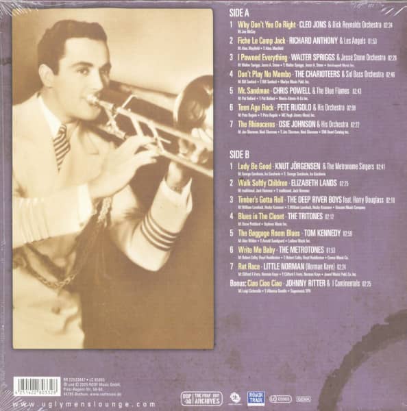 Down At The Ugly Men's Lounge Vol. 8 (LP, 10Inch)