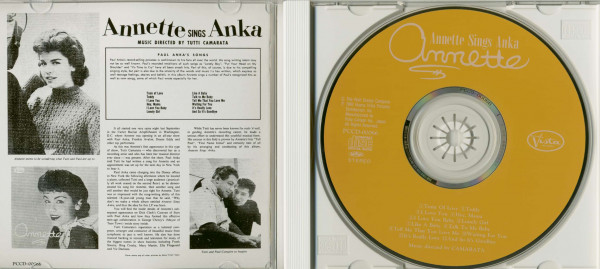 Annette Sings Anka (CD, Japan)