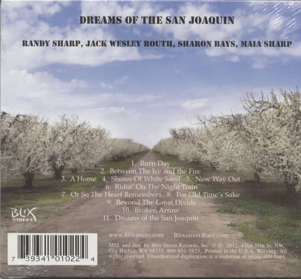 Dreams Of The San Joaquin (CD)