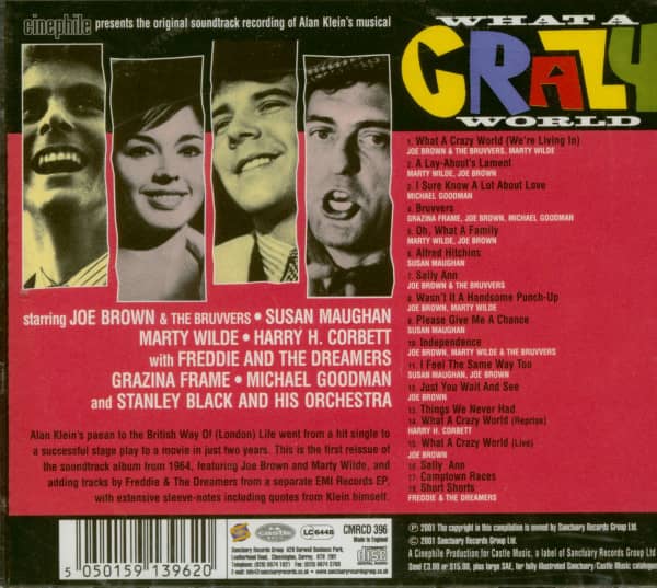 What A Crazy World - Original Soundtrack (CD)