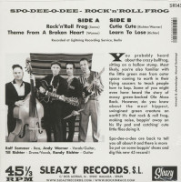 Preview: Rock 'n' Roll Frog (7inch, 45rpm, EP, PS, BC) Preview: Rock 'n' Roll Frog (7inch, 45rpm, EP, PS, BC)