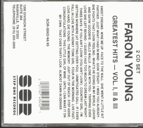 Vol.1-3, Greatest Hits 2-CD