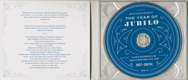 Joe Bussard Presents: The Year of Jubilo - 78 rpm