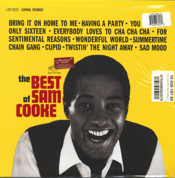 The Best Of Sam Cooke (2-LP, 180g Vinyl, Ltd.)
