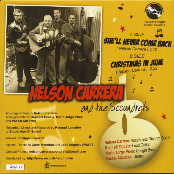 She'll Never Come Back - Christmas In June (7inch, 45rpm, PS)