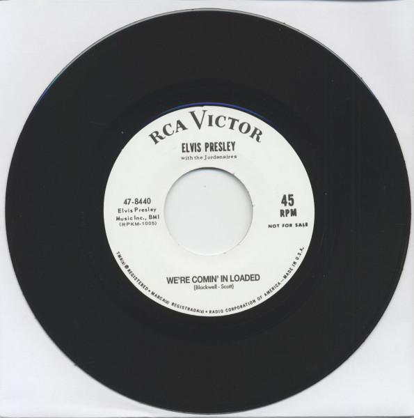 Ain't That Loving You Baby - We're Comin' In Loaded (7inch, 45rpm)
