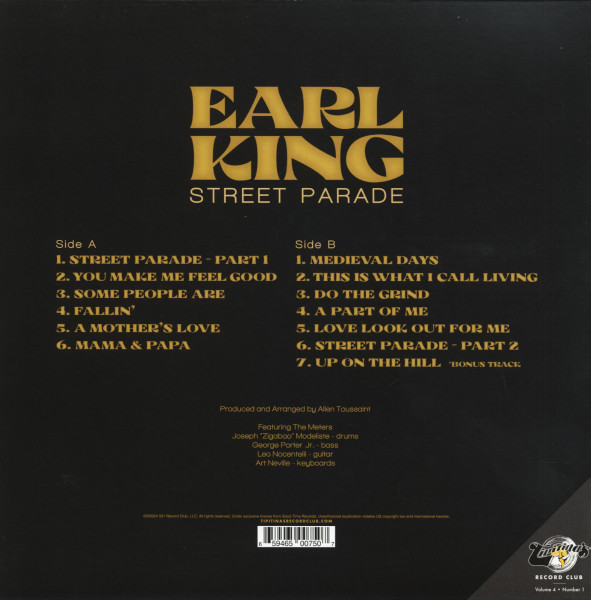 Street Parade (LP, 180g colored Vinyl)