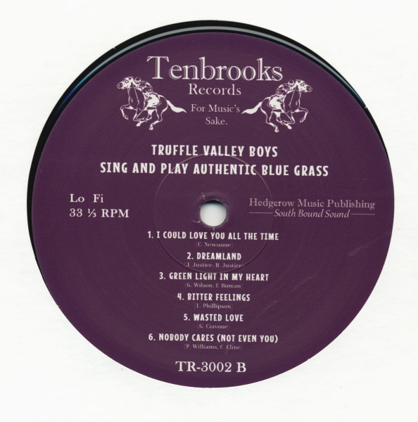 Sing And Play Authentic Blue Grass (LP, 10inch)